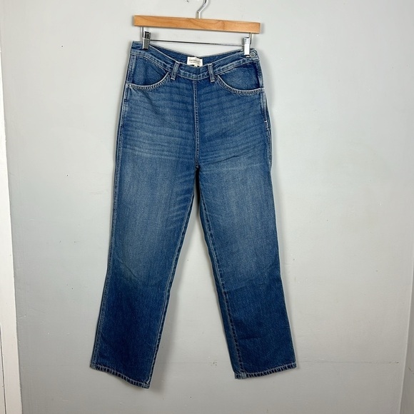 Current/Elliott The Caliper Crop Wide Leg Jean Sz 26 - Picture 9 of 15